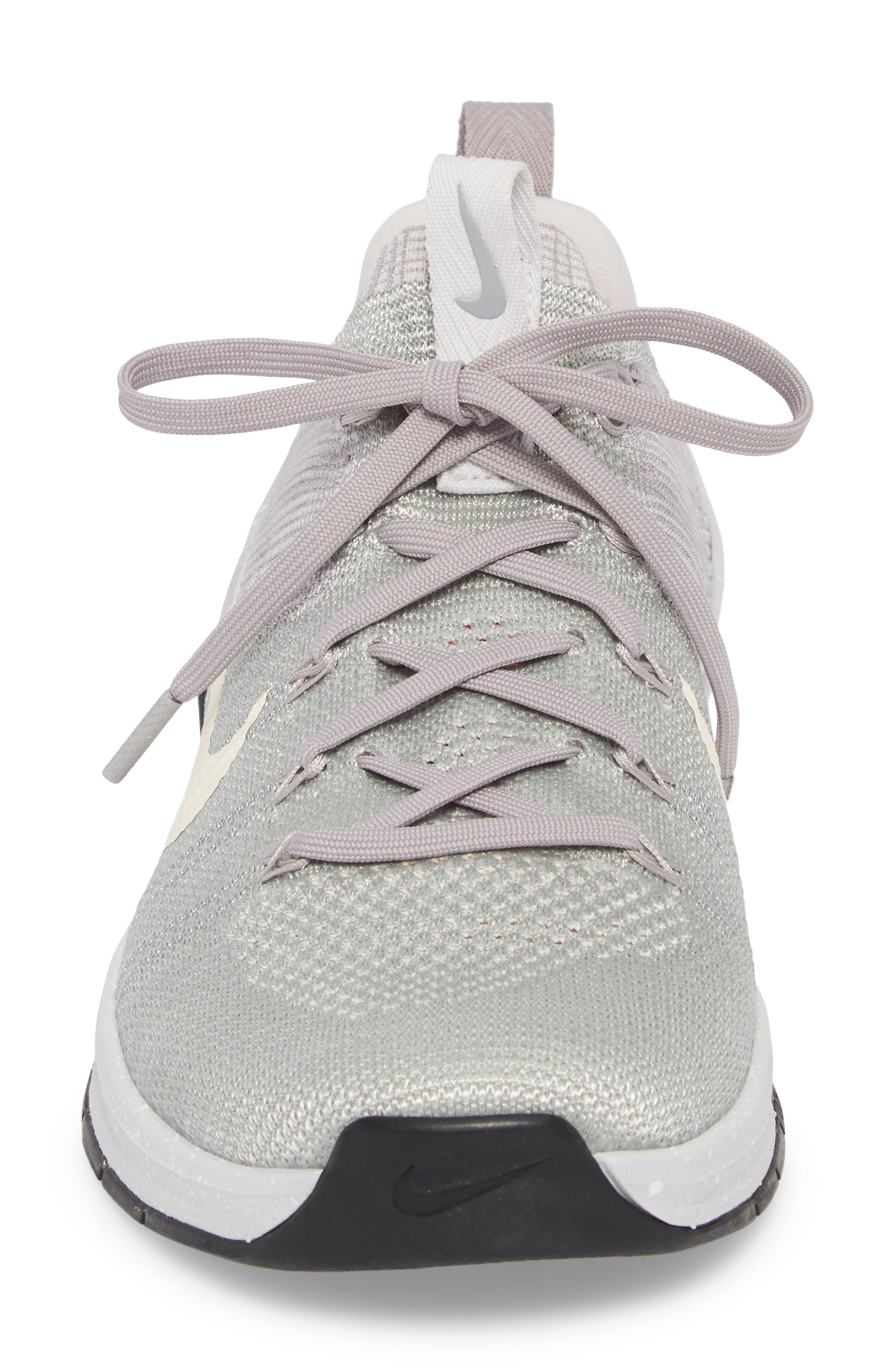 Metcon DSX Flyknit 2 Training Shoe, Alternate, color, MATTE SILVER/ SAIL/ GREY