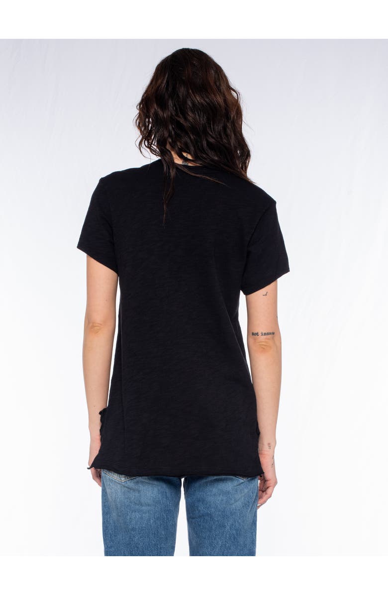 WILT Clothing Shrunken Scoopy Neck Ruffled Slits, Alternate, color,