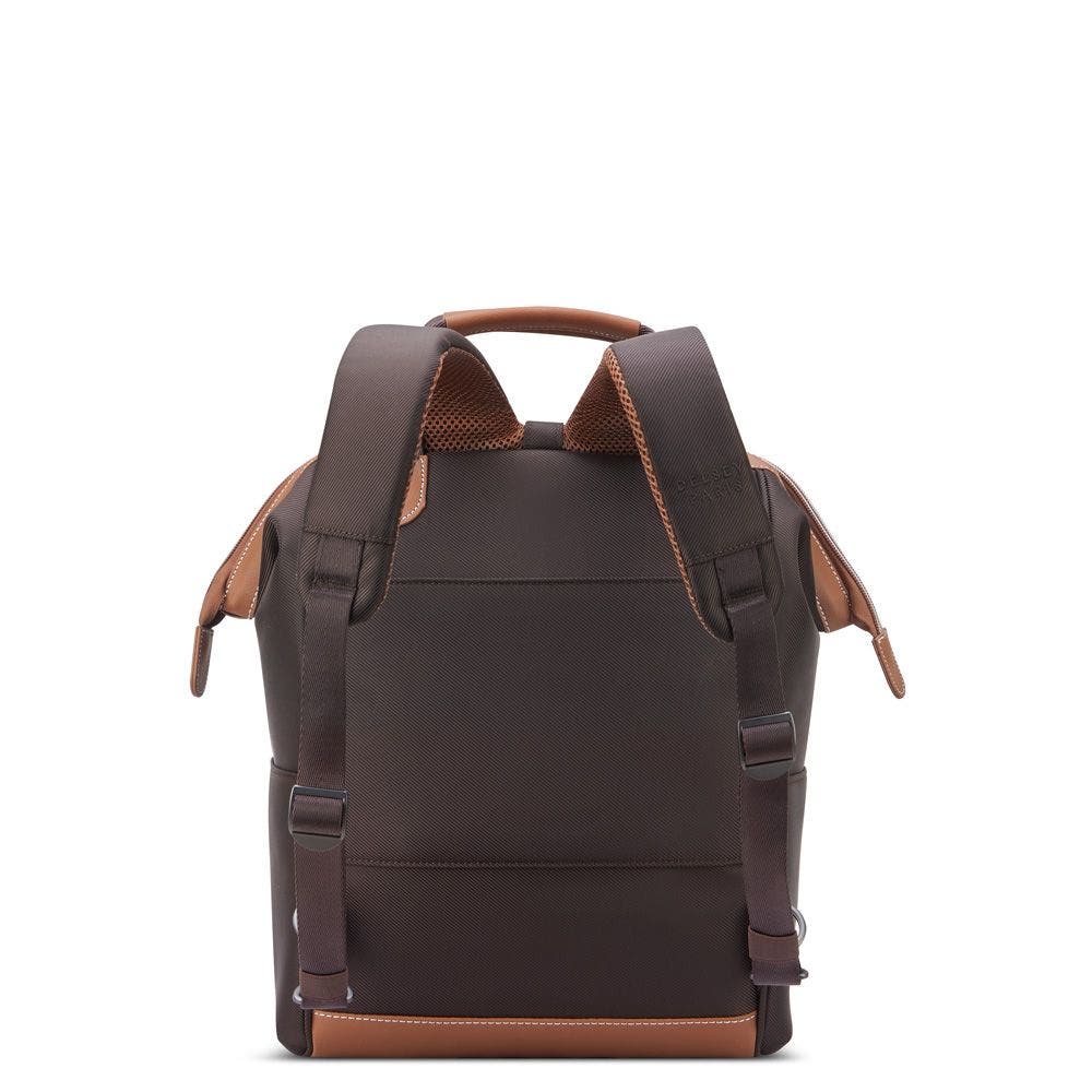 Delsey Paris Chatelet 2.0 Tote Travel Backpack Bag, Alternate, color, Chocolate