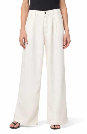 Hudson Jeans Jolene Pleated Mid Rise Trousers