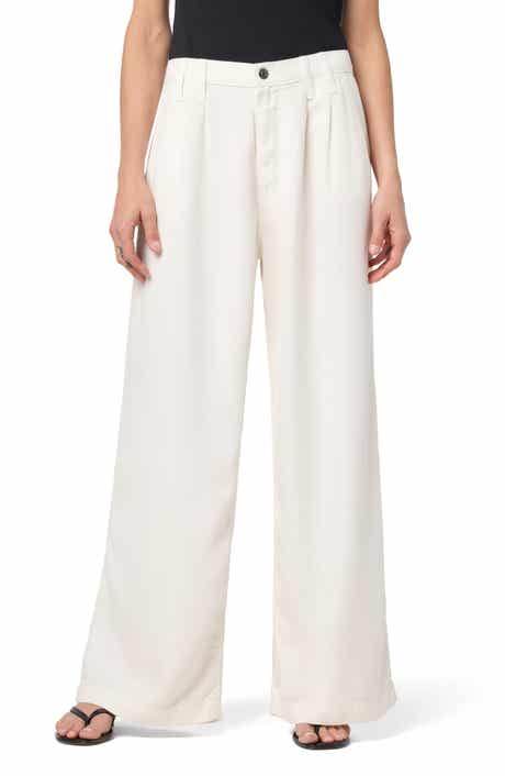 Hudson Jeans Jolene Pleated Mid Rise Trousers