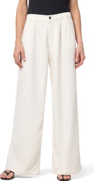 Hudson Jeans Jolene Pleated Mid Rise Trousers