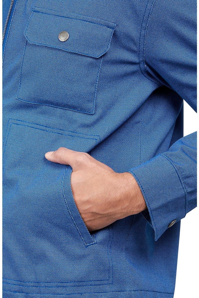 Slim Fit Solid Brooklyn Bridge Jacket, Alternate, color, BLUE