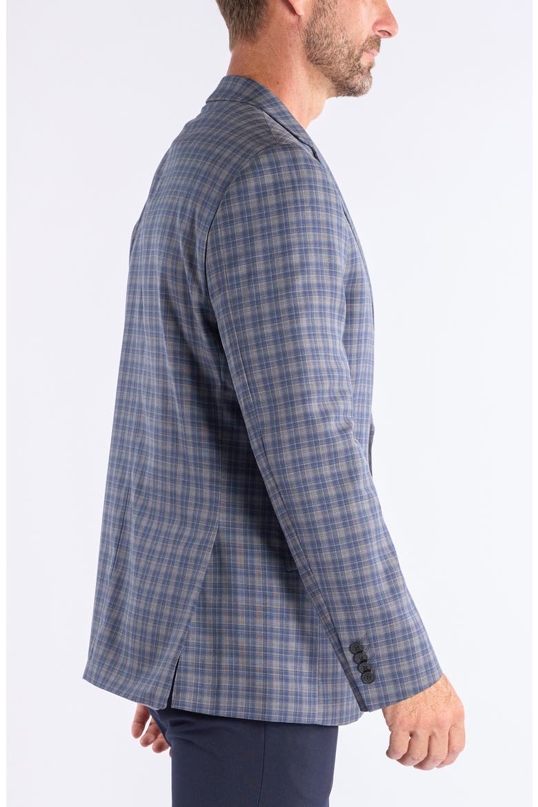 Plaid Sport Coat, Alternate, color, GREY