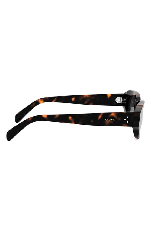 CELINE CELINE BOLD 3 DOTS 54MM GEOMETRIC SUNGLASSES