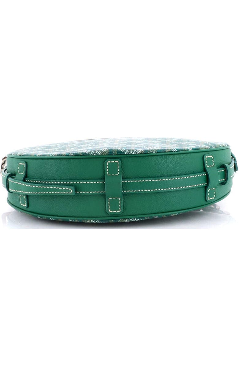 Pre-Owned Goyard Hirondelle Shoulder Bag Coated Canvas and Leather, Alternate, color, Green