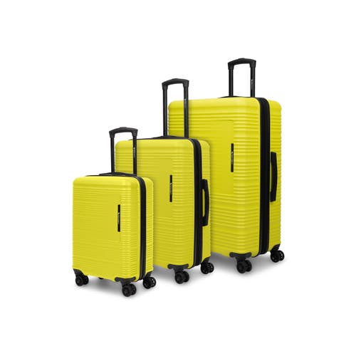 Swiss Mobility Yvr 3 Piece Hardside Luggage Set In Green