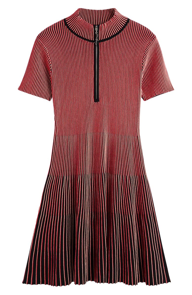 Desigual Stripe Minidress, Alternate, color, 