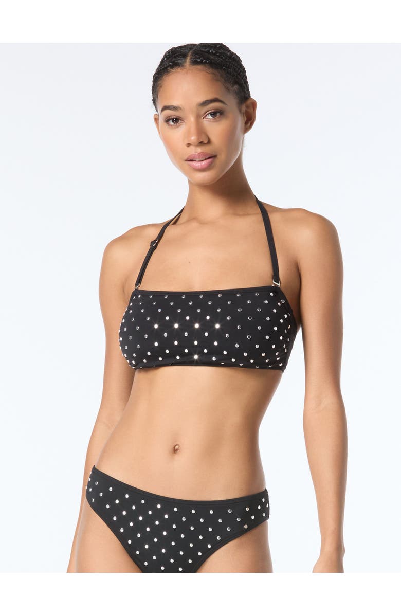 MICHAEL Michael Kors Studded Bandeau Top, Alternate, color,