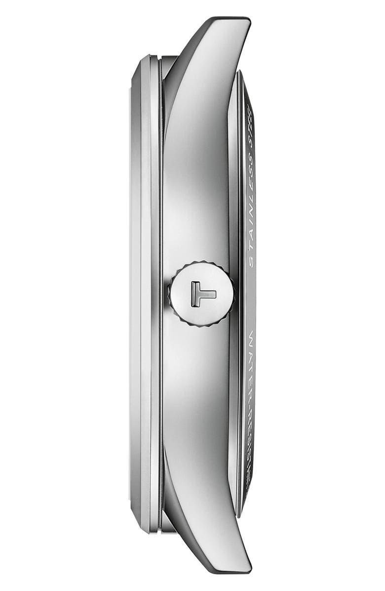 Tissot Classic Dream Automatic Bracelet Watch, 40mm, Alternate, color, Black