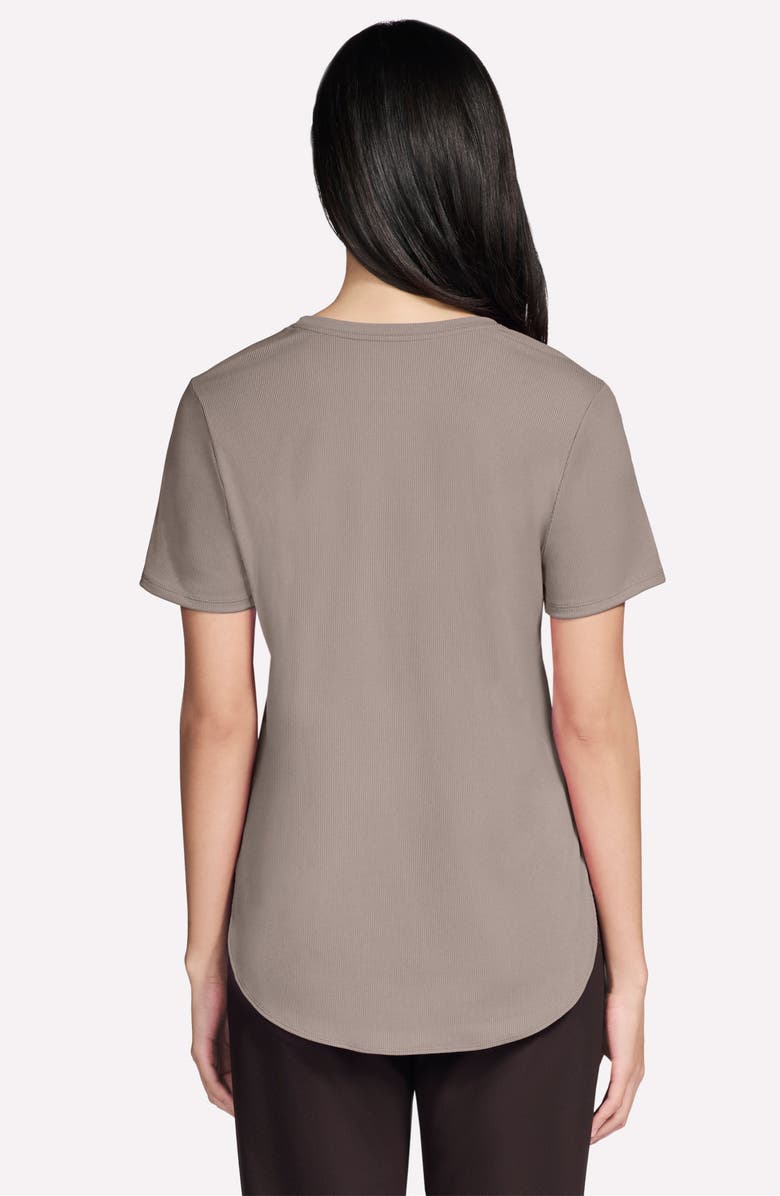 SKECHERS GoWalk<sup>®</sup> Rib Tunic T-Shirt, Alternate, color, Desert
