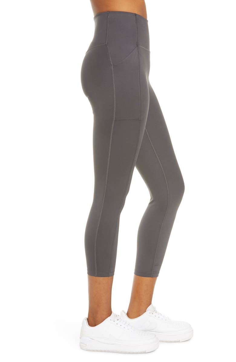 Girlfriend Collective Pocket Crop Leggings, Alternate, color,