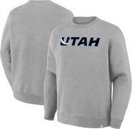 FANATICS Men's Fanatics  Heather Gray Utah Mammoth Combo Legacy Fleece Sweatshirt