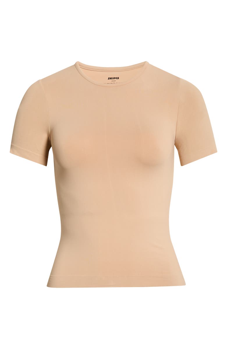 SKIMS Soft Smoothing Seamless T-Shirt, Alternate, color, Clay