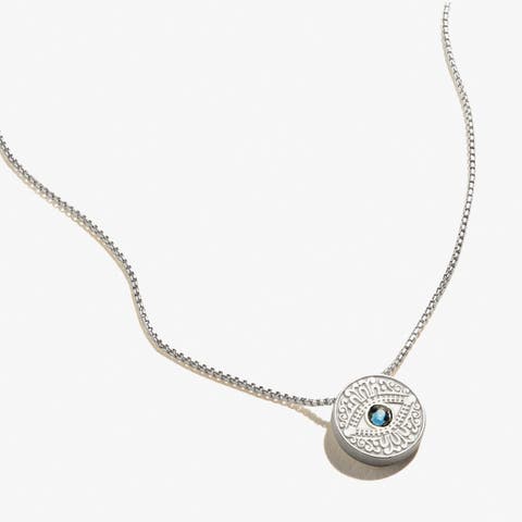 Evil Eye Crystal  Necklace