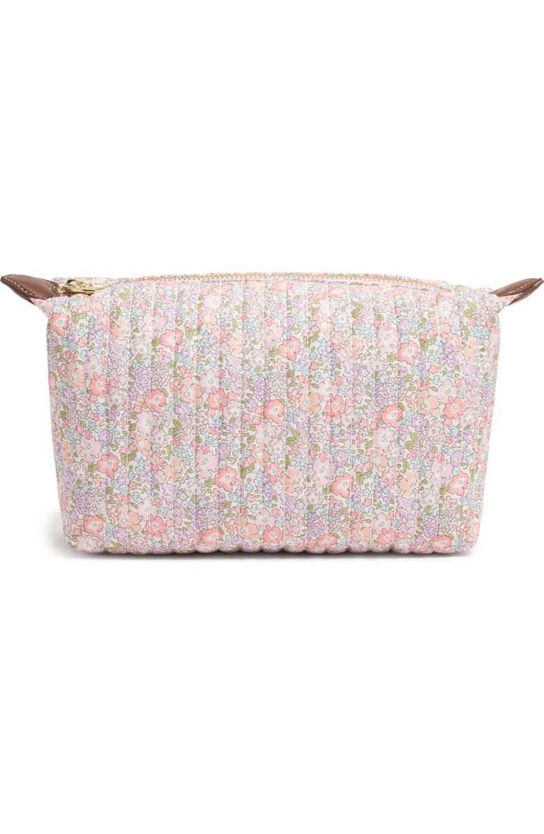 Stoney Clover Lane x Liberty Large Quilted Cotton Pouchette, Main, color, Michelle