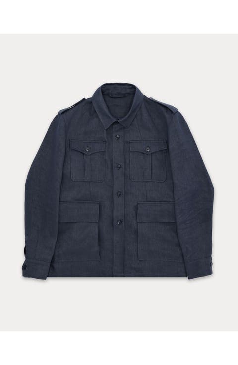 Owen Linen Safari Jacket