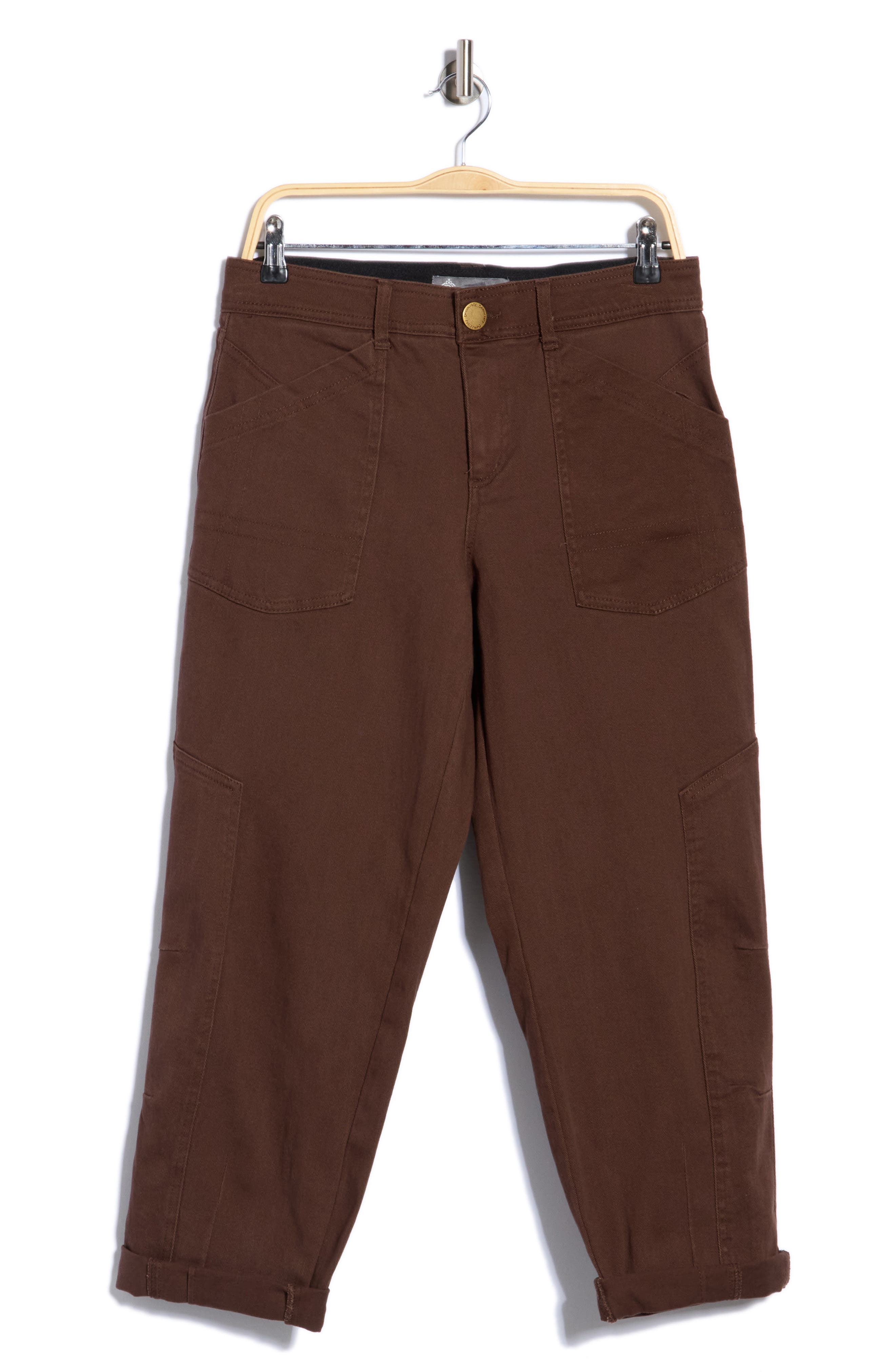 High Rise Tapered Straight Jeans
