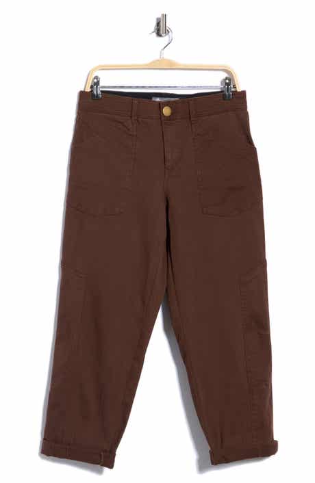 High Rise Tapered Straight Jeans