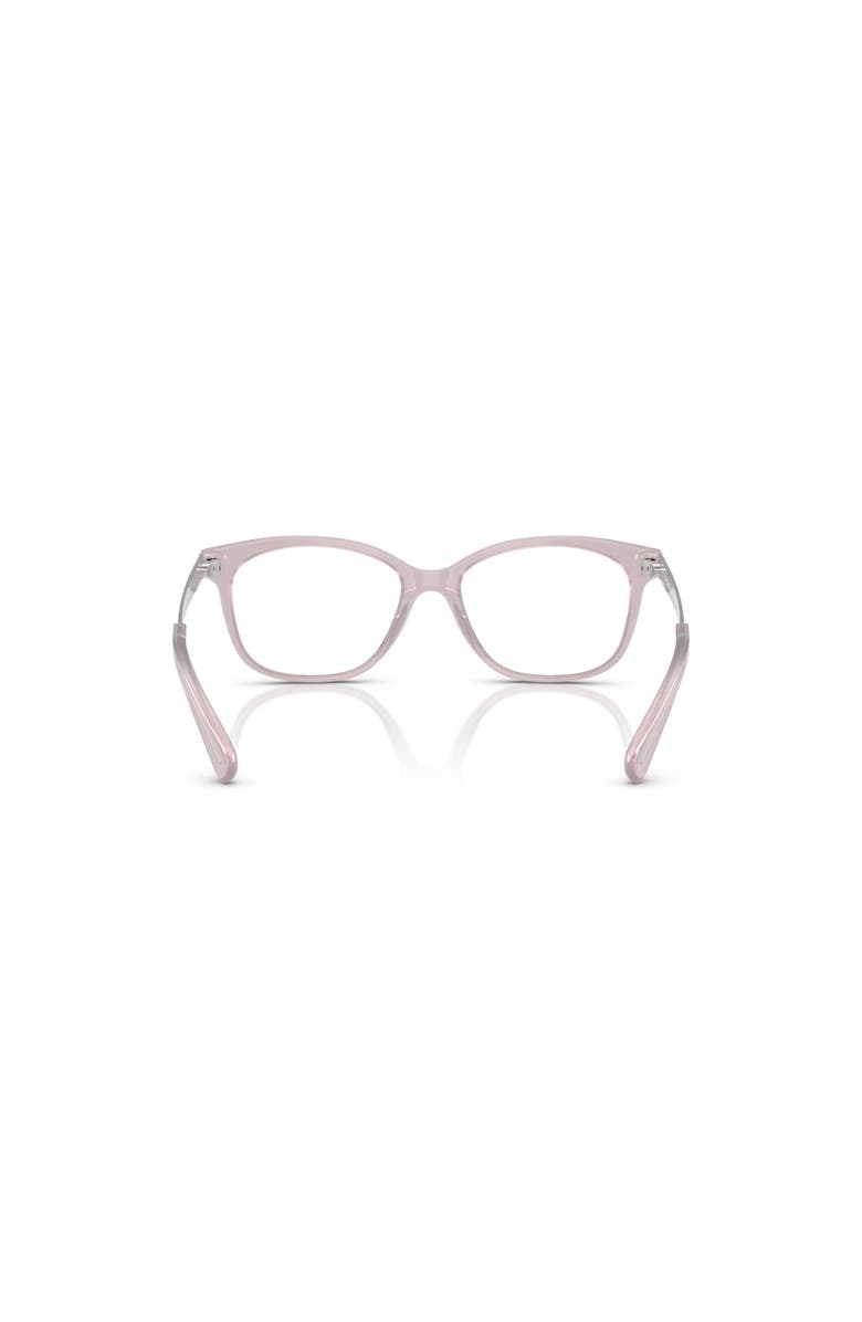 Michael Kors 51mm Rectangle optical glasses, Alternate, color, Violet