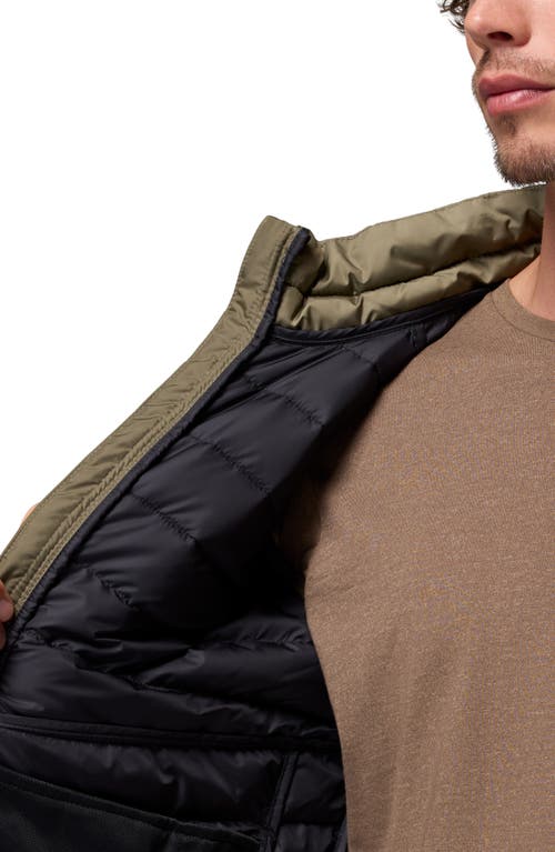 Columbia Foster Falls Water Repellent Puffer Vest In Green