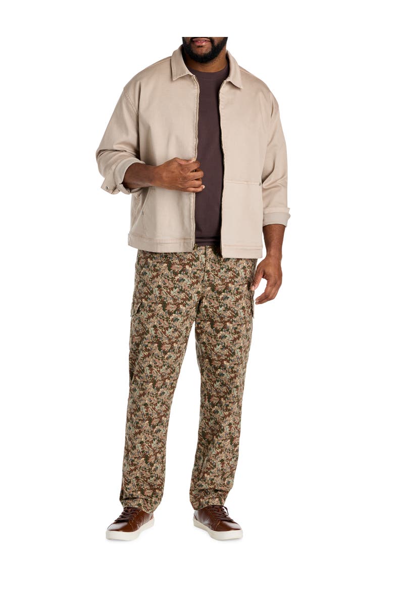 Big & Tall Everyday Cargo Pants, Alternate, color, UTILITY GREEN CAMO
