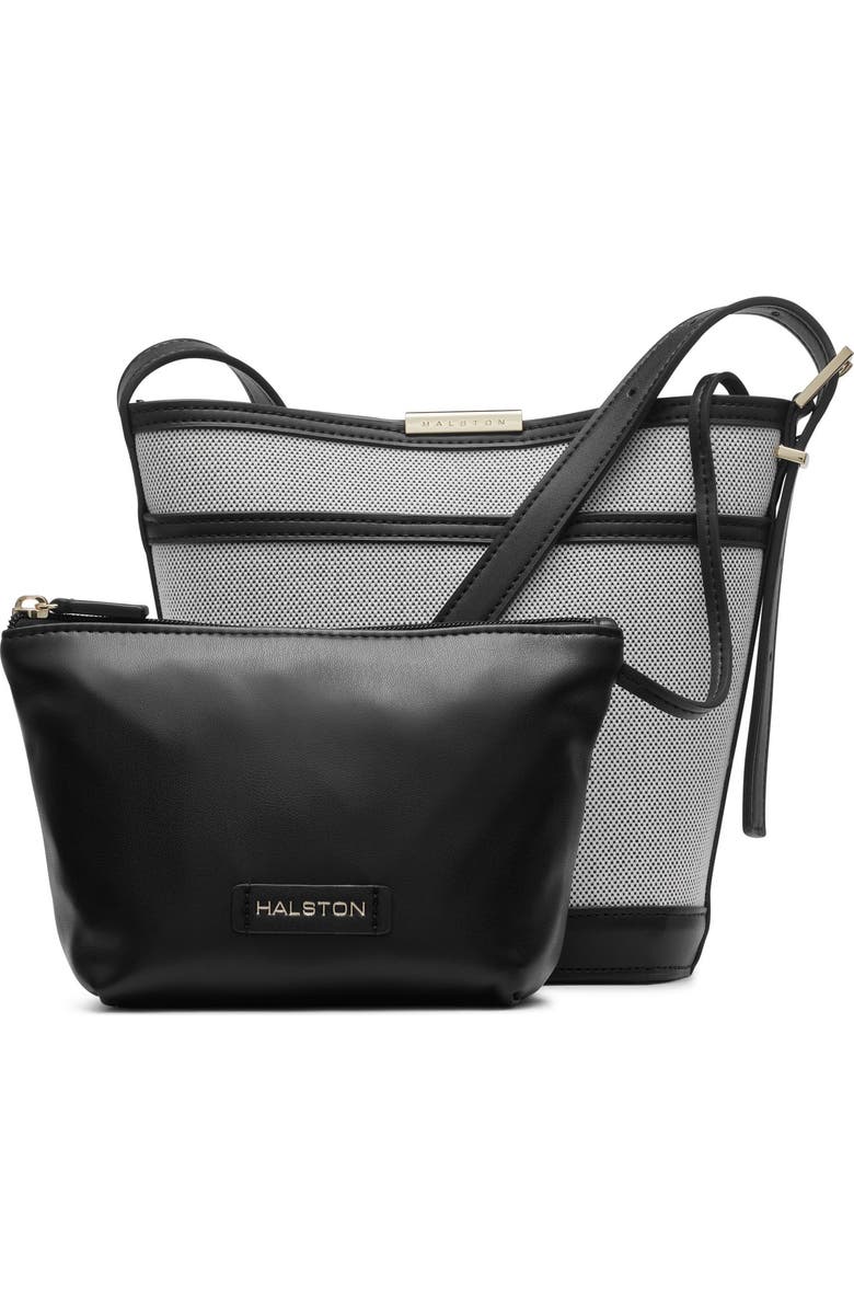 HALSTON Jagger Medium Bucket Bag, Main, color,
