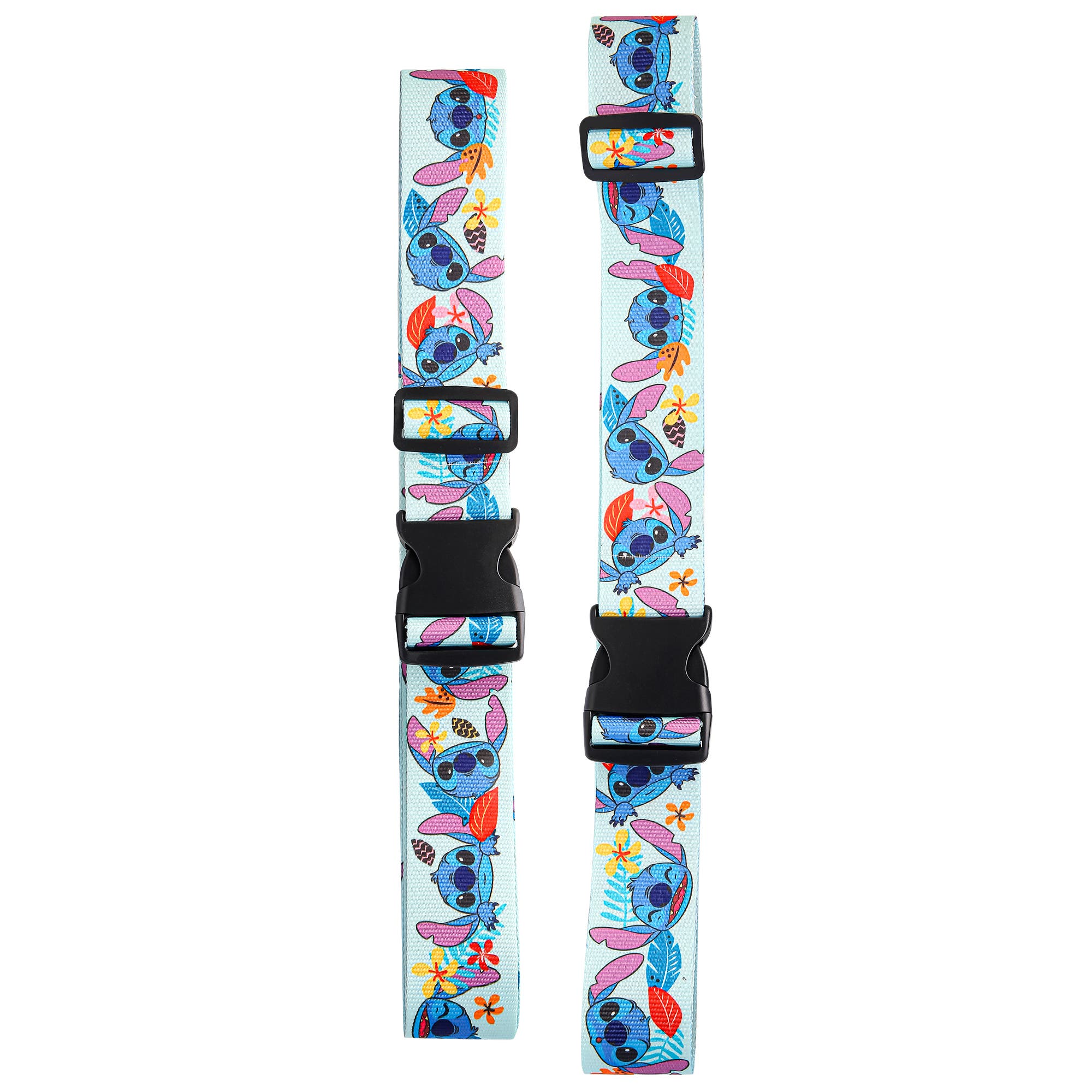 Disney Stitch Luggage Strap, 2-Piece Set, Alternate, color, Multicolor