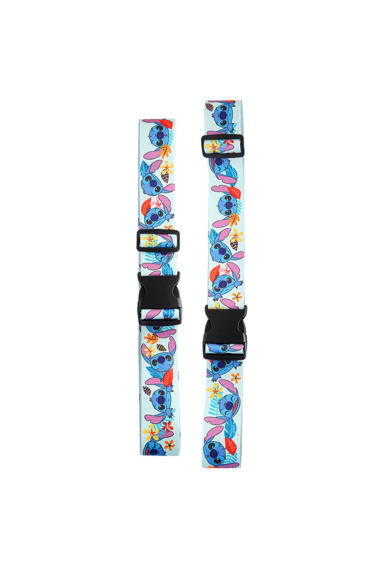 Stitch Luggage Strap, 2-Piece Set, Alternate, color, Multicolor