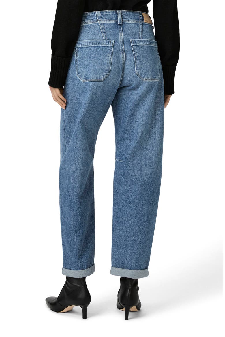 Alexis Darted High Waist Barrel Jeans, Alternate, color, RYLAND