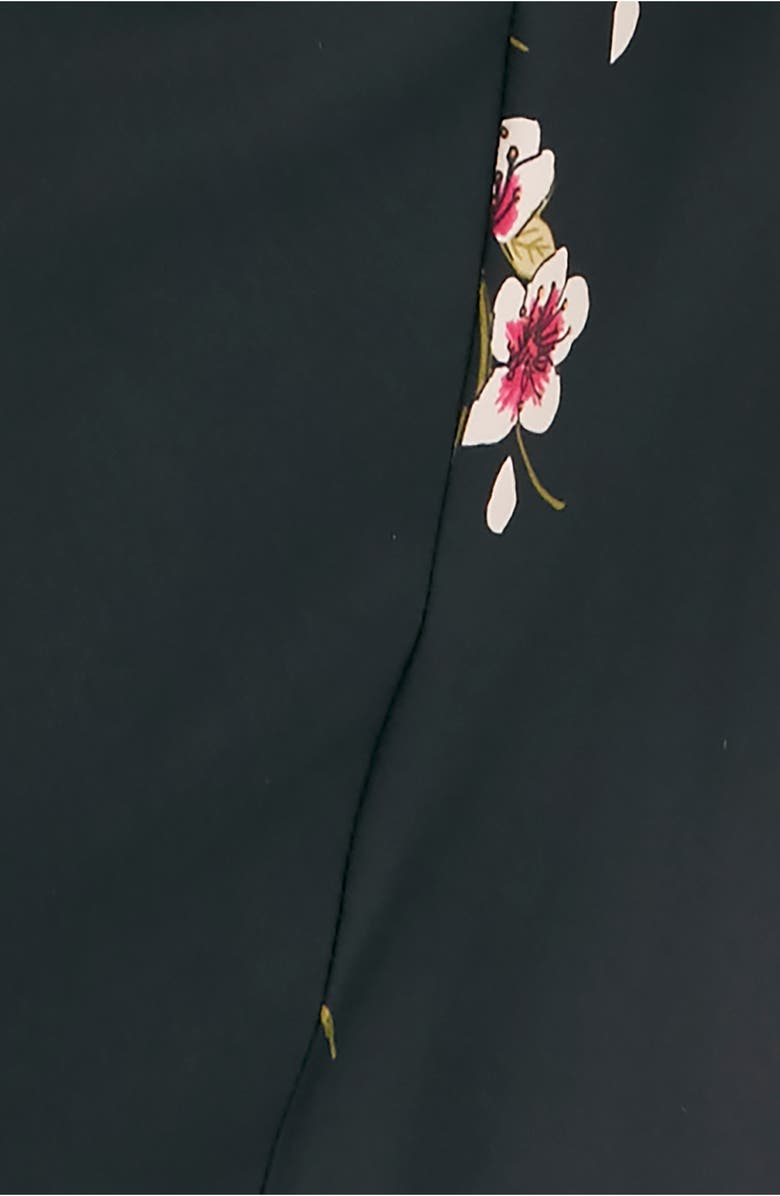 Free People Normani Leopard Print Bias Cut Midi Skirt, Alternate, color,