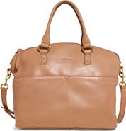 AMERICAN LEATHER CO. Carrie Dome Satchel