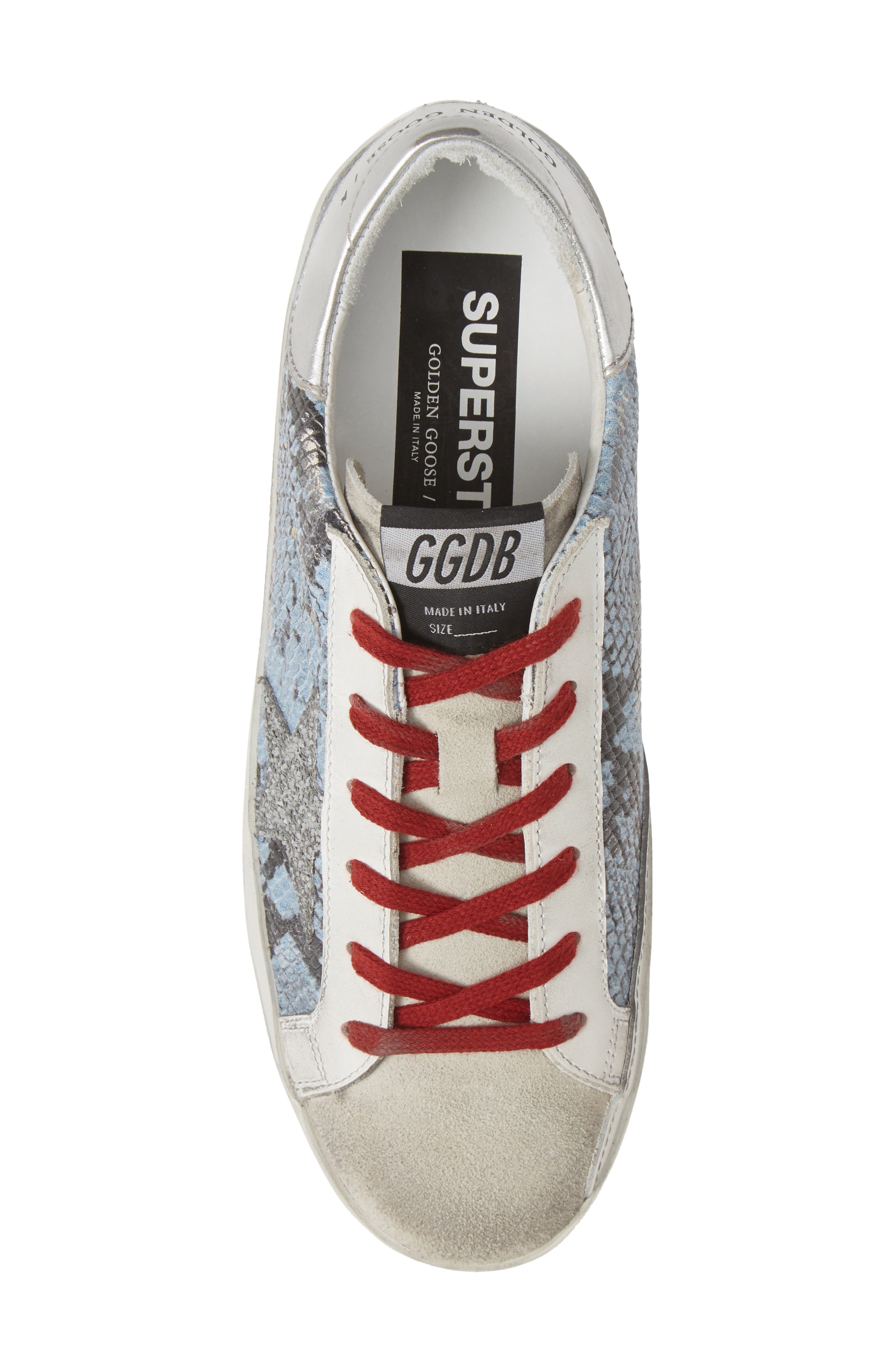 Golden Goose Superstar Low Top Sneaker, Alternate, color, 