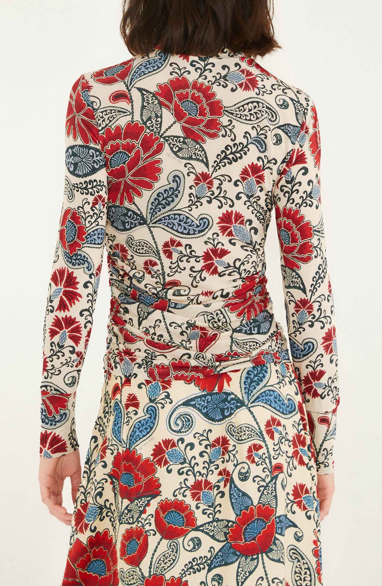 FARM Rio Francesca Sand Jersey Top, Alternate, color,