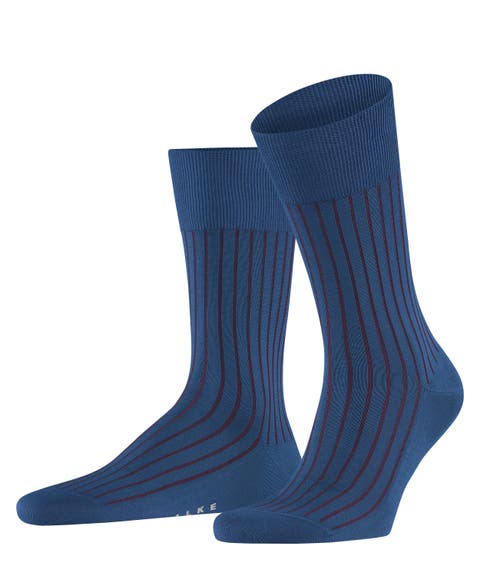 Shadow Striped Dress Socks (Men)