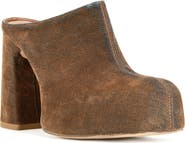 AZALEA WANG Florea Block Heel Clog