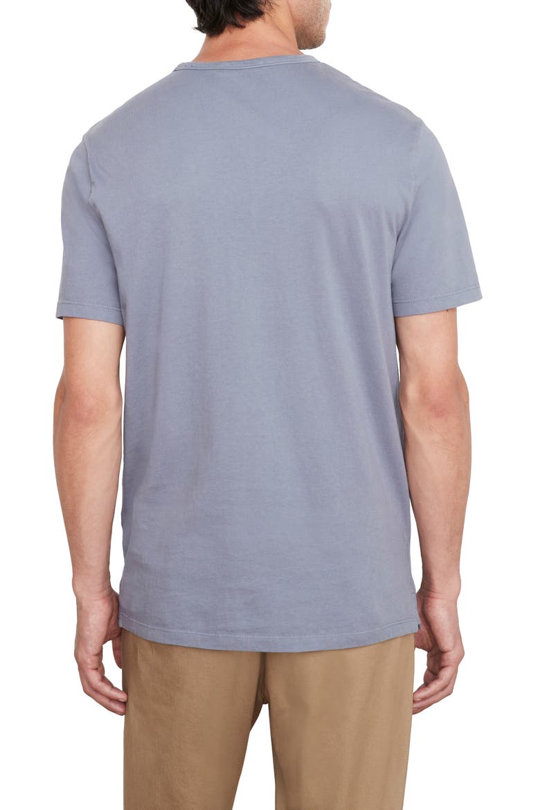 Solid T-Shirt, Alternate, color, PEBBLE BLUE