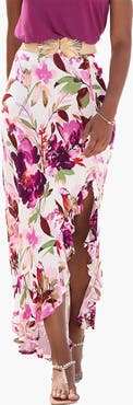 LASCANA Ruffled Maxi Skirt