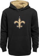 Outerstuff Youth Black New Orleans Saints Prime Pullover Hoodie