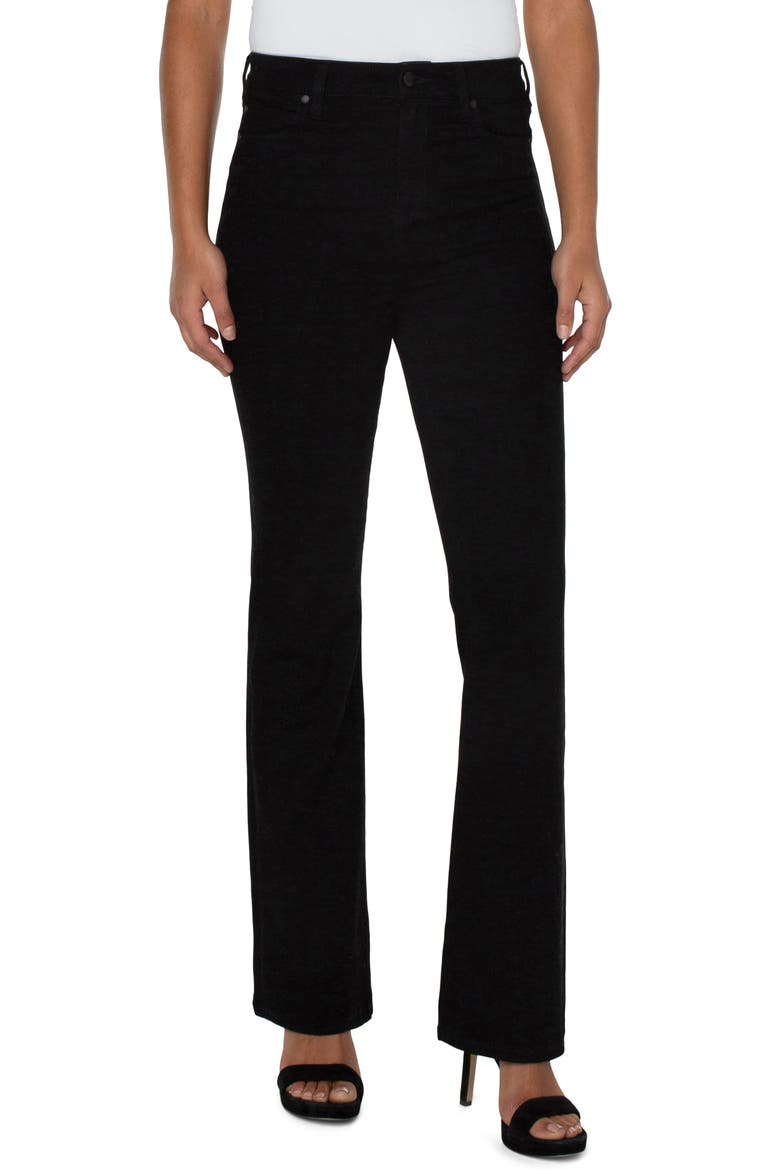 Lucy High Waist Bootcut Jeans, Alternate, color, BLACK RINSE