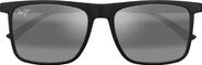 Maui Jim Makamae 56mm Polarized Square Sunglasses