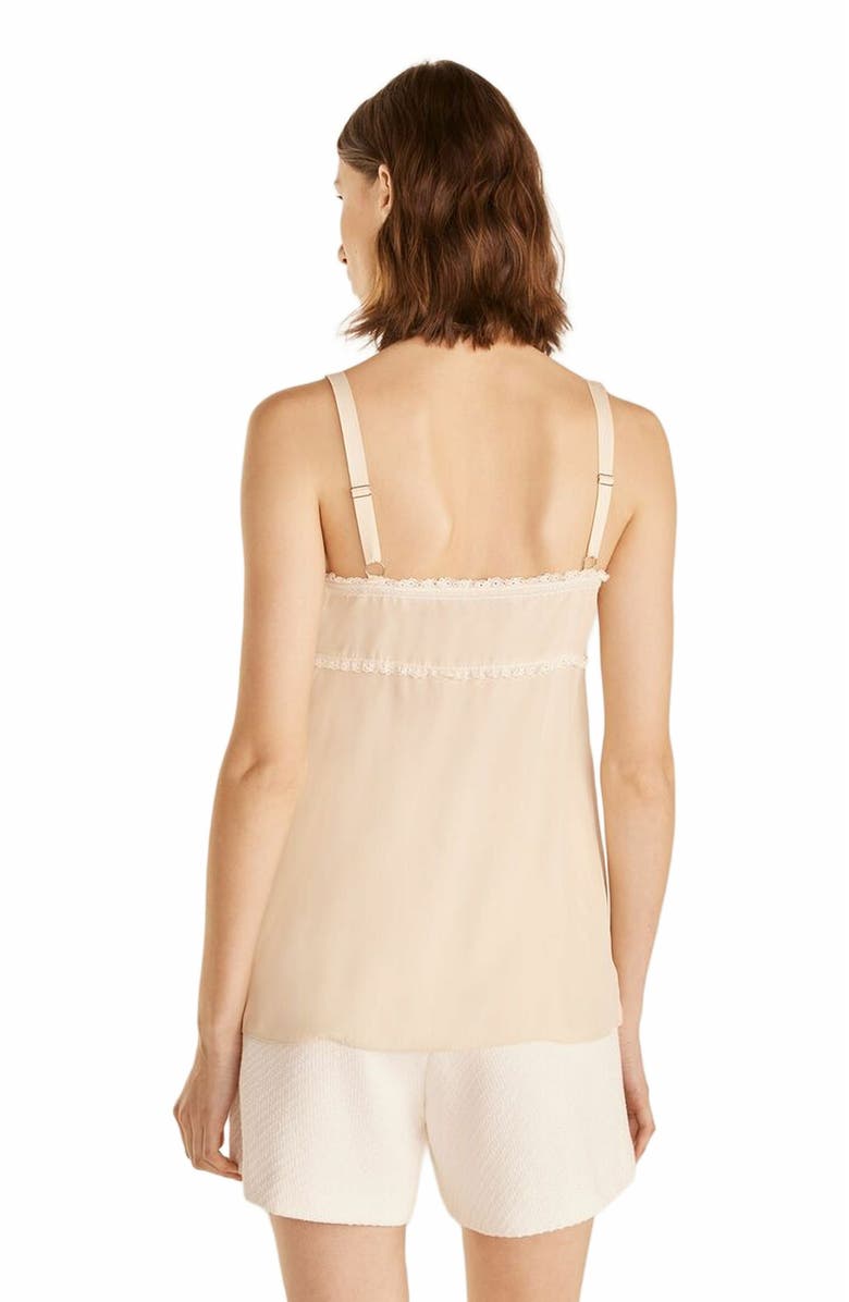 Rebecca Taylor Lace Patch Camisole, Alternate, color,