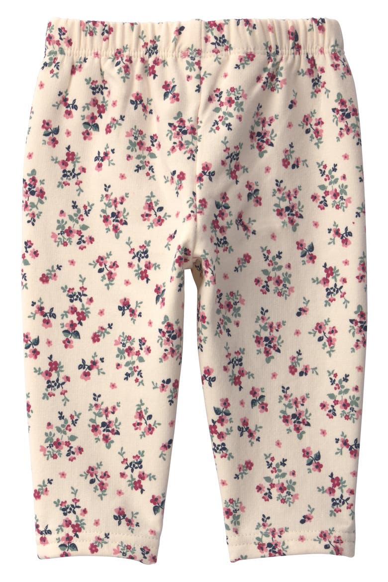 Set of 2 Assorted Stretch Organic Cotton Knit Pants, Alternate, color, LP BLUE FLORAL