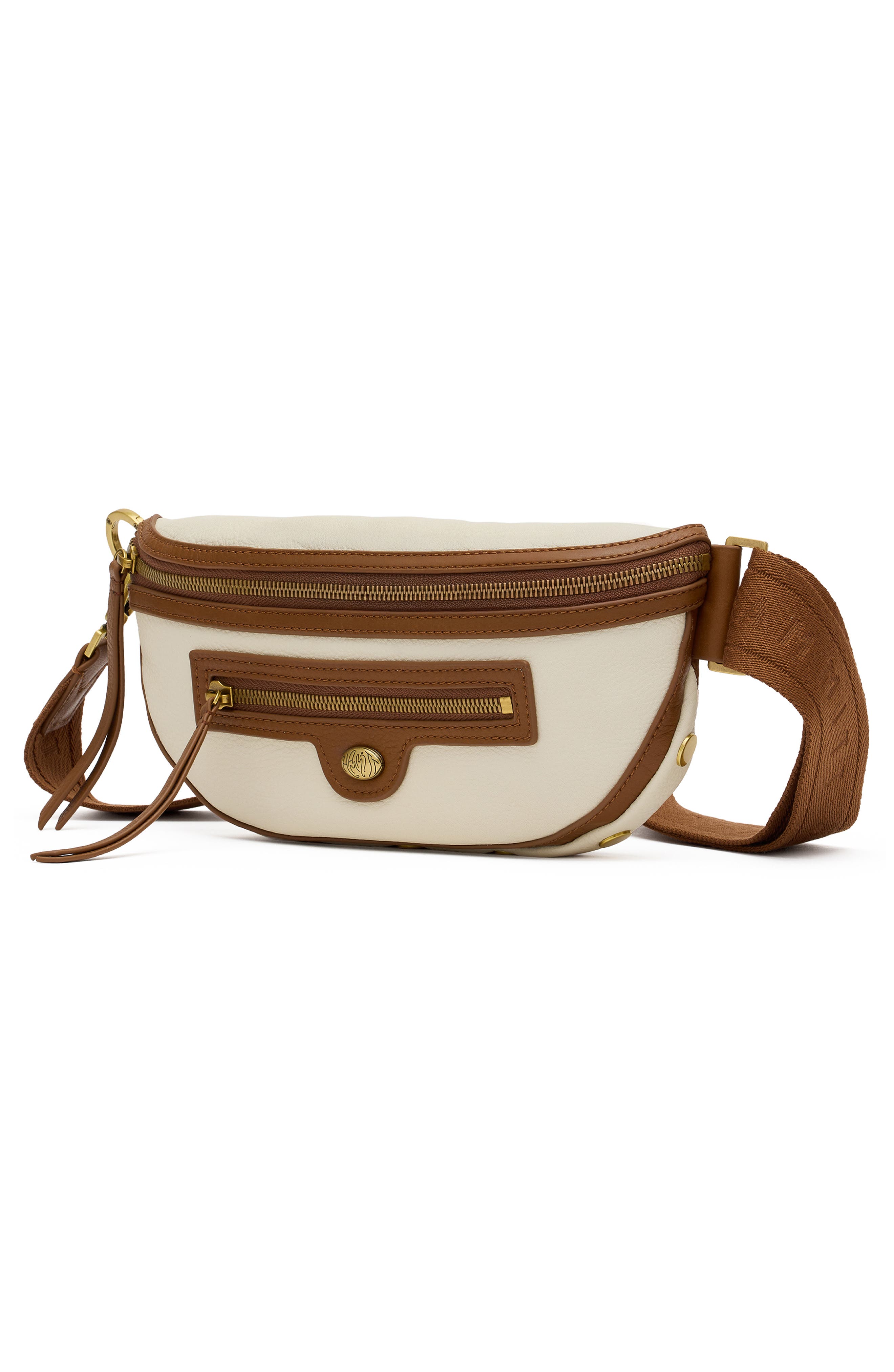 HAMMITT Medium Charles Belt Bag, Alternate, color, West End/ Antique Gold