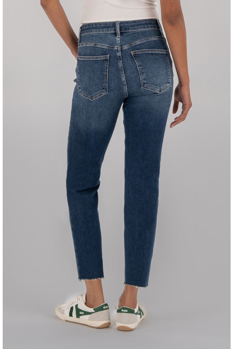 Rachael Raw Hem High Rise Mom Jeans, Alternate, color, EXPLORE