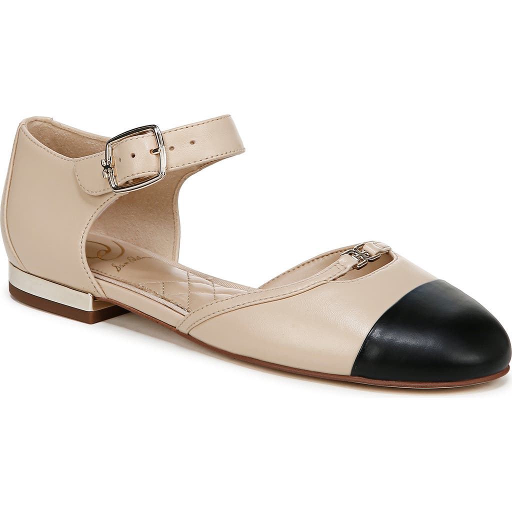 Sam Edelman Rylie Ankle Strap Cap Toe Flat