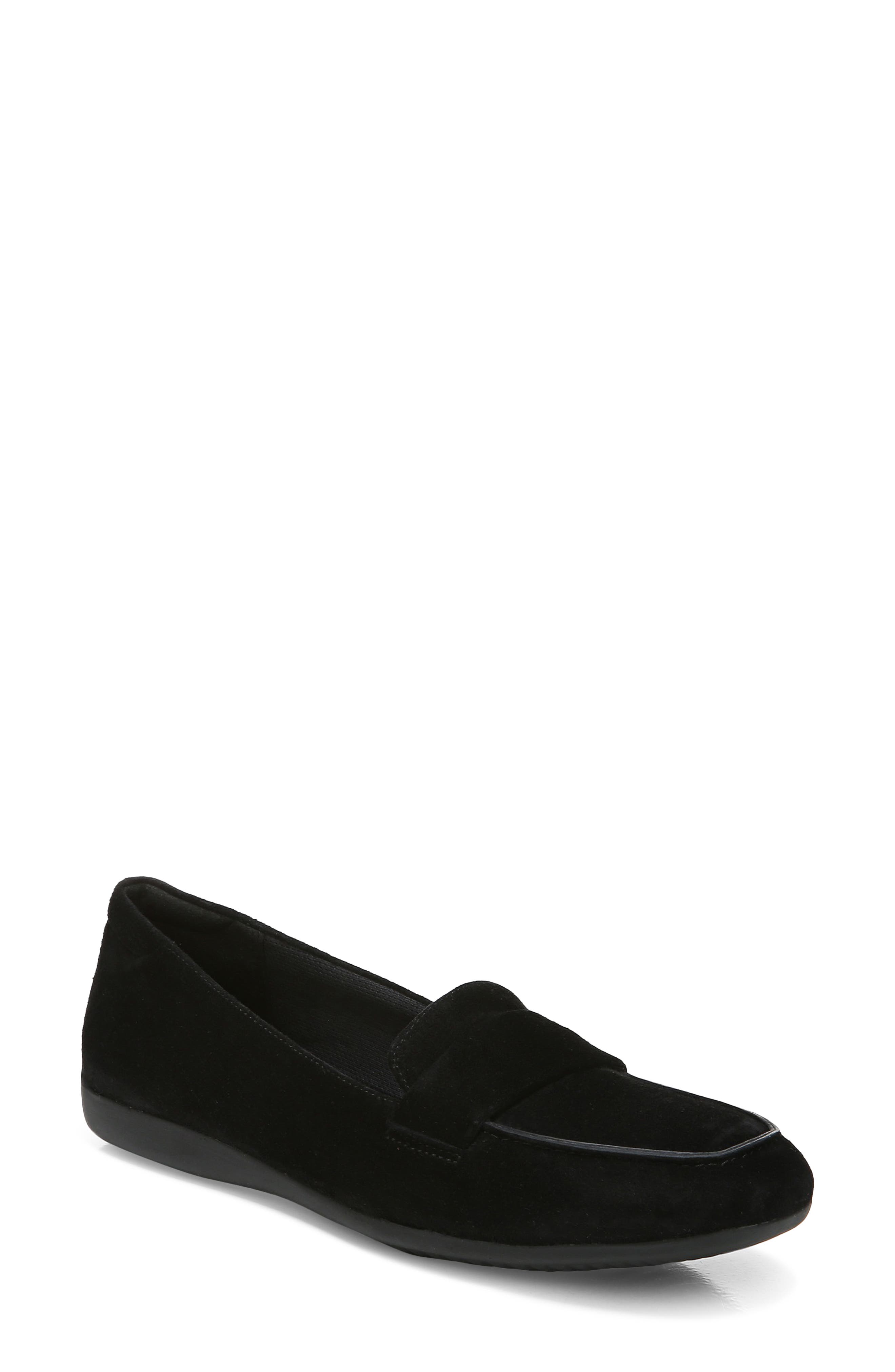 Gen N Flow Driving Shoe, Main, color, BLACK SUEDE