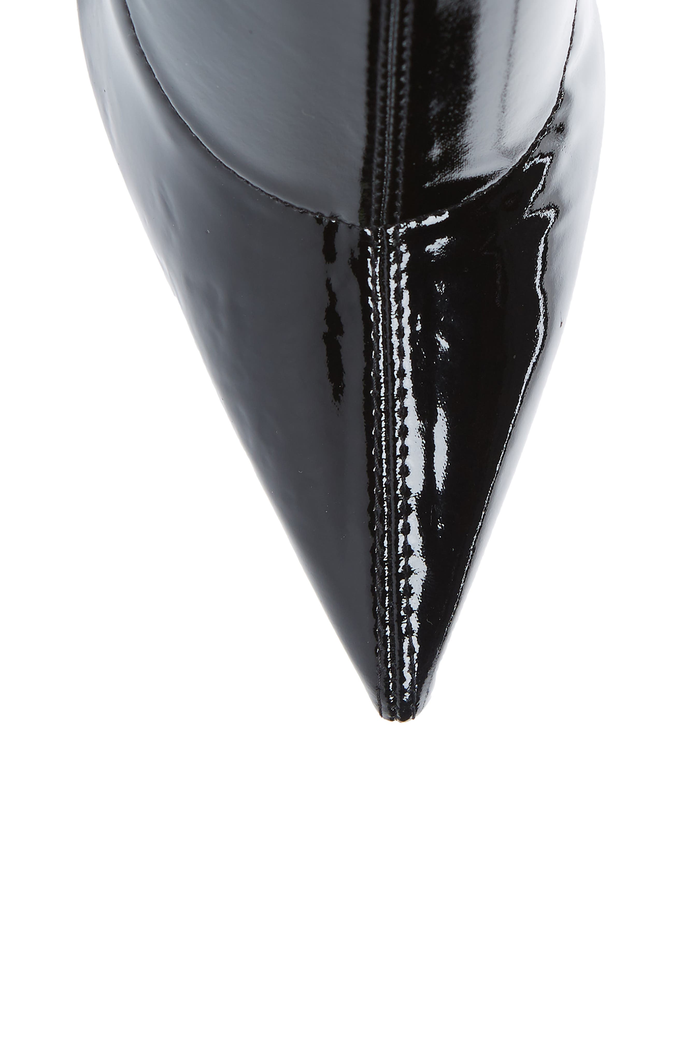 Amina Muaddi Ami Pointy Toe Bootie, Alternate, color, 