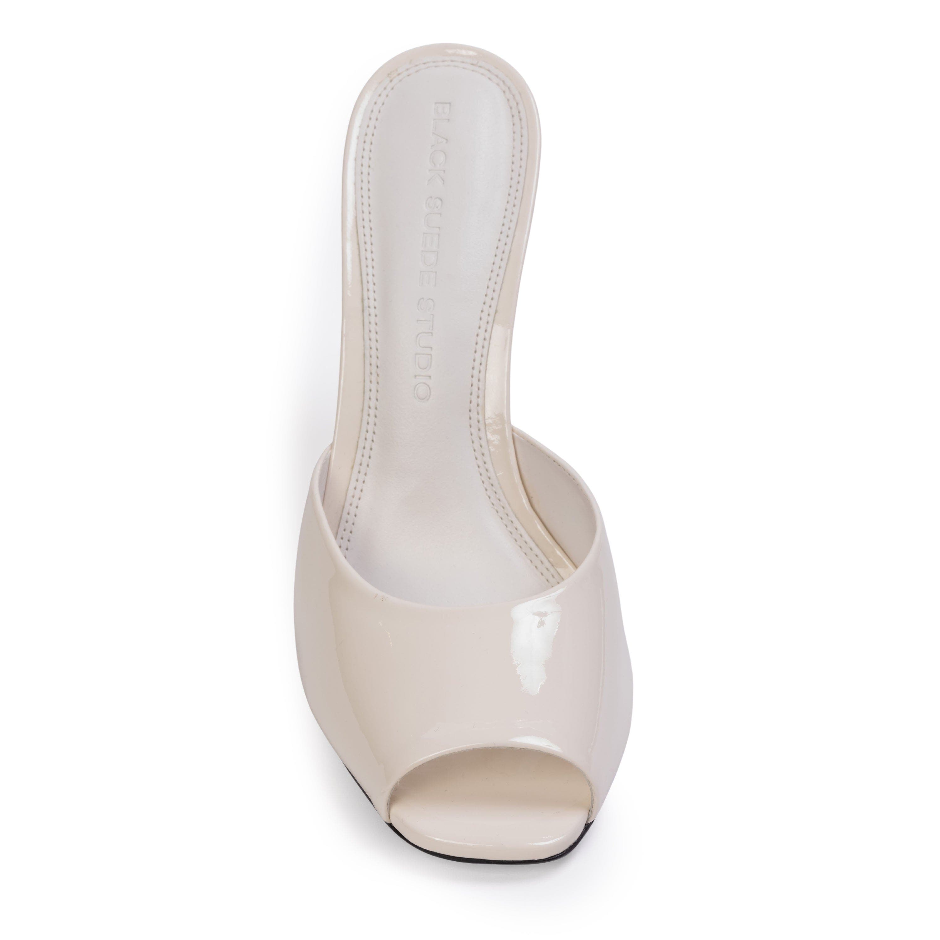 Uma 100 Mule, Alternate, color, Coconut Patent Leather