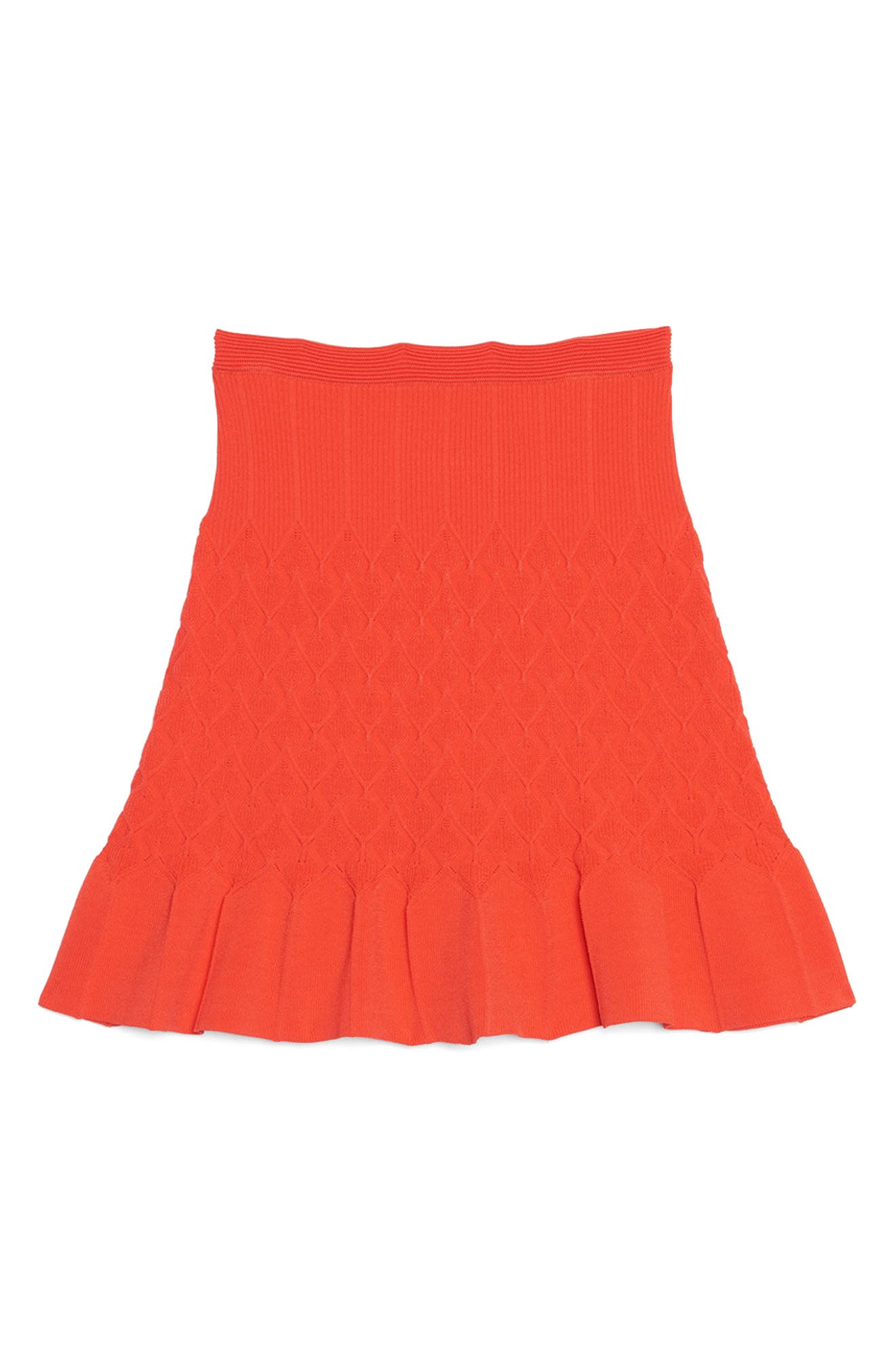 SANDRO Gregoria Knit Miniskirt